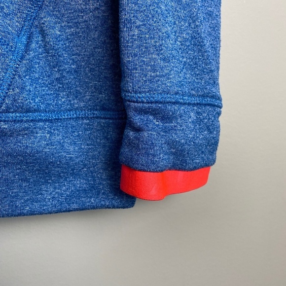 Reebok Women's Blue Crossover‎ High Neck Athletic Pullover Sweatshirt Size Large - Picture 3 of 14